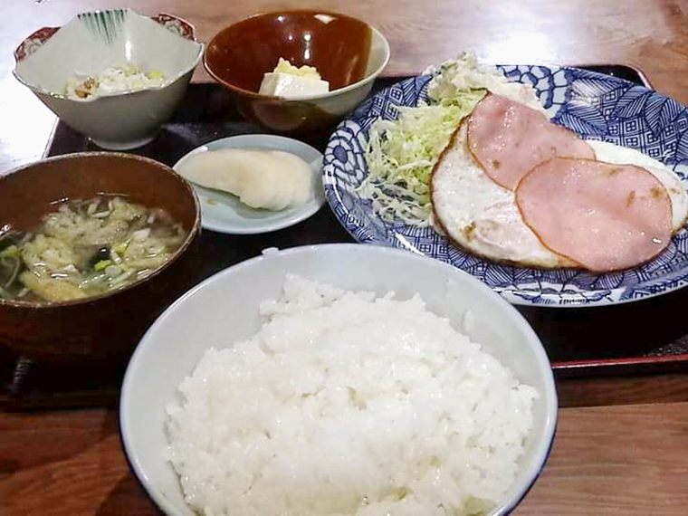 たしかにハムエッグ・エッグではありませんでした(800円)