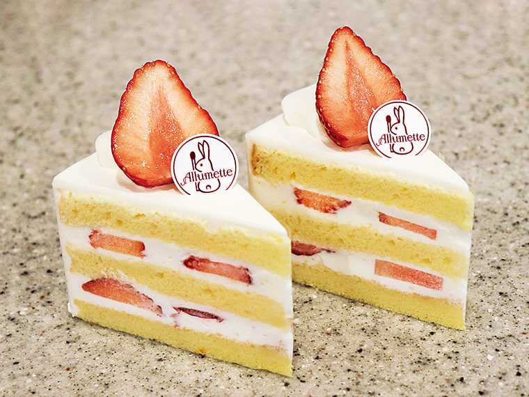 「いちごのショートケーキ」（480円）