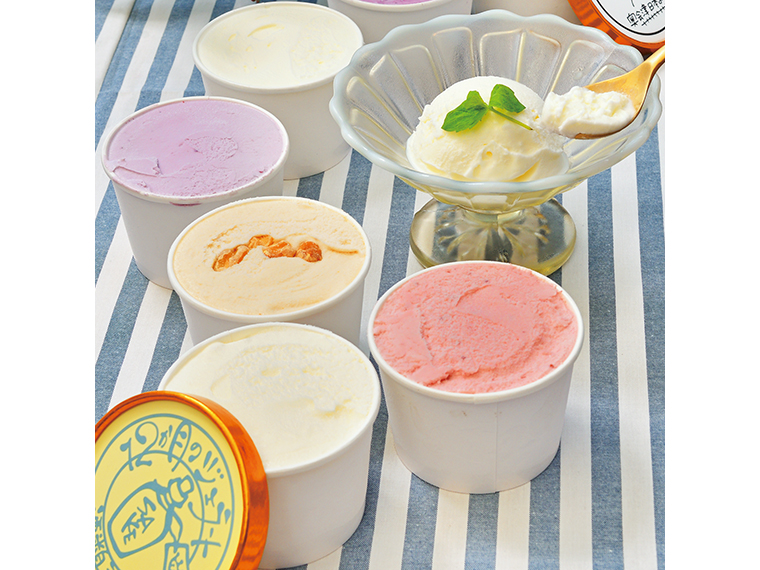 「会津の恵みジェラート（8個セット）」（3,100円）【12か月のジェラート［湯川村］】