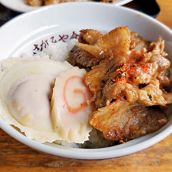 夢の競演。独眼竜焼肉丼を構築