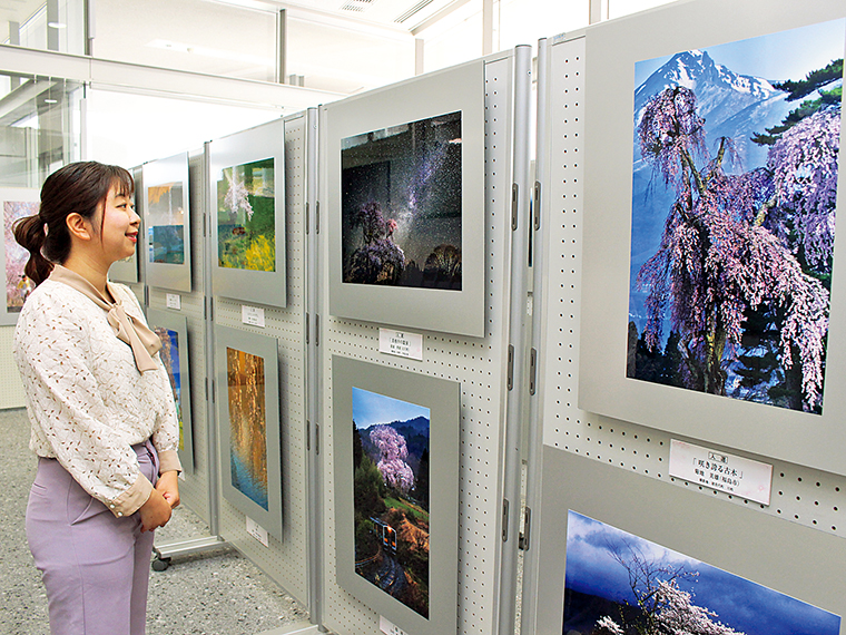 展示は自由に観覧可能。福島県の様々な才能との出会いの場に