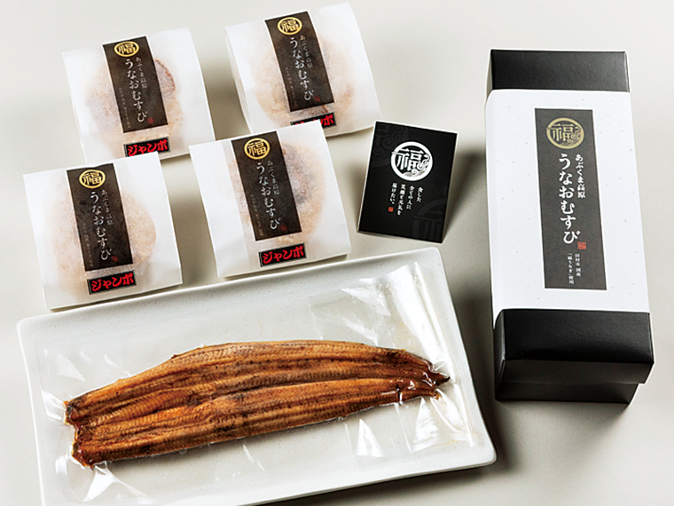 「福うなぎ」蒲焼き＋うなむすび（大）4個（6,372円）【ニューフロンティア ［田村市］】