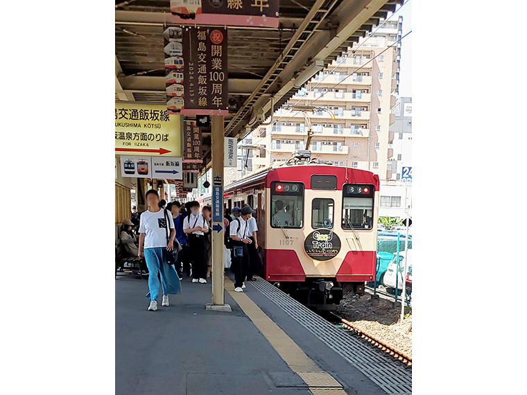 開業100周年!飯坂電車が好きなんです