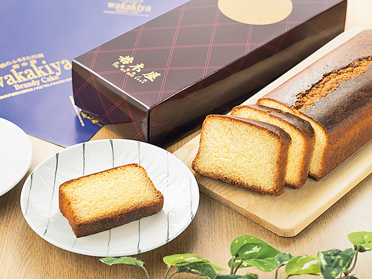 『若木屋菓子店』「ブランデーケーキ」引換券【5名様】