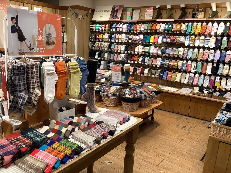 【靴下屋 会津若松店】ポイントカード、ポイント3倍(tabioアプリ)