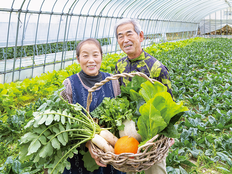 話を伺ったのは…二本松市・清峰園の山崎さんご夫妻