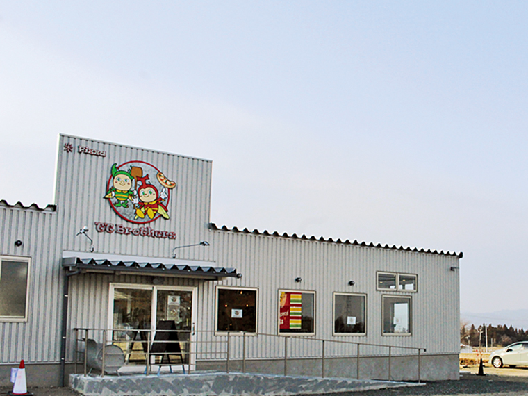 2024年3月オープン。ピザ生地には、福島県産「天のつぶ」の米粉をブレンドしている