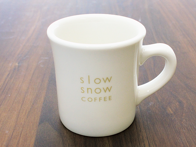 『slow snow COFFEE』オリジナルマグカップ【1名様】