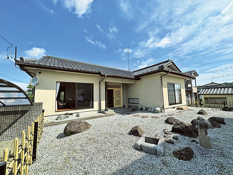 広々とした一軒家に住むことができる『お試し居住』。家具家電が揃っているので、不自由なく須賀川での生活を感じられる。移住を考えている方におすすめ