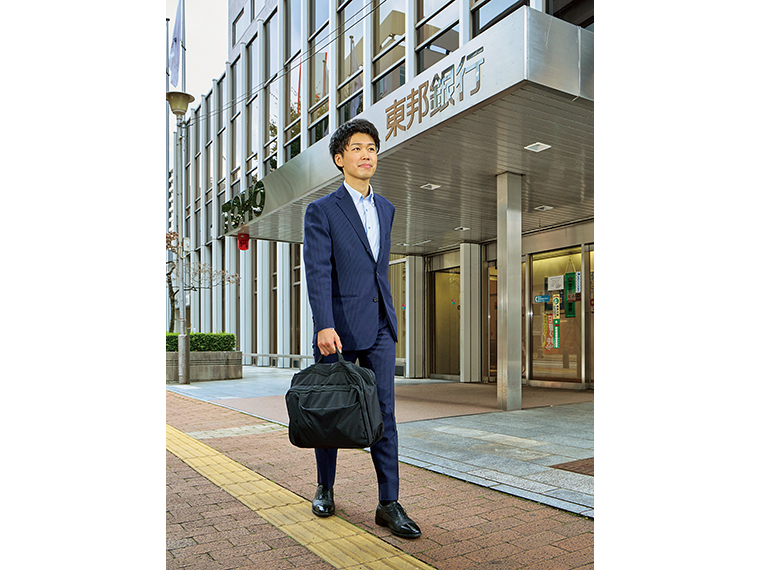 影山雄大さん(2018年入行・東福島支店所属)