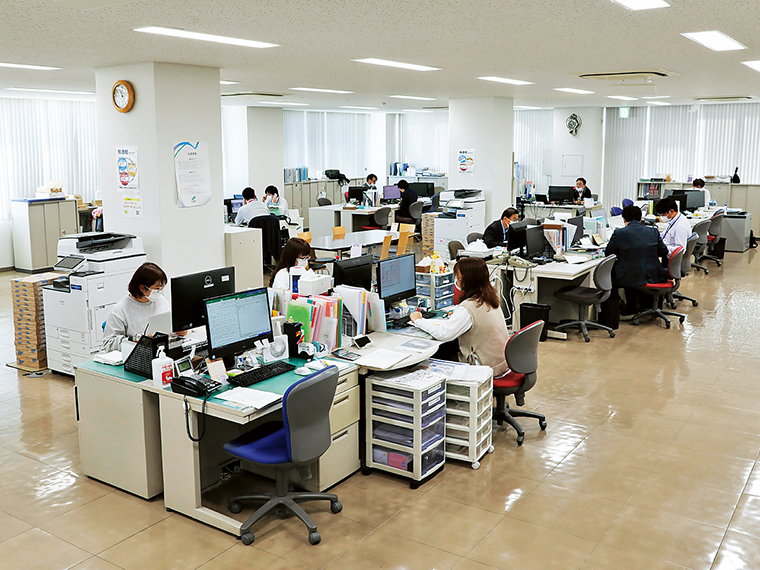 本社オフィスの様子