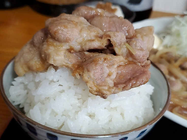 気付いたらご飯に乗せていた焼き肉の絶景