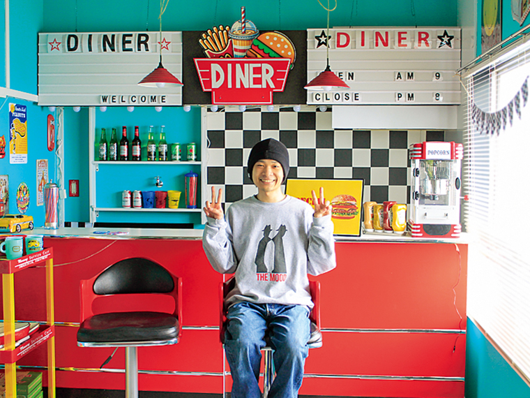 「スタジオを通して福島を盛り上 げたい」と語る店主の藤田さん