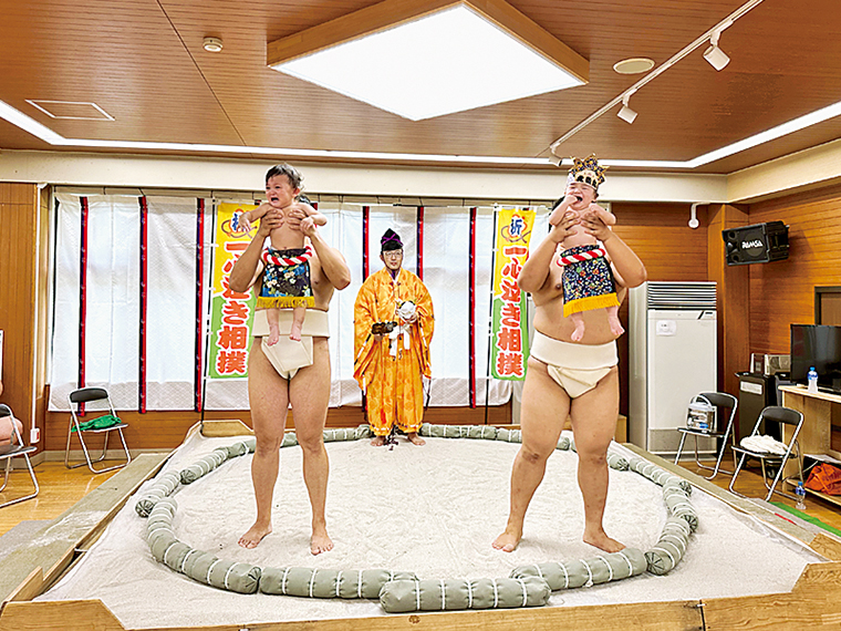 成長祈願のご祈祷も行う