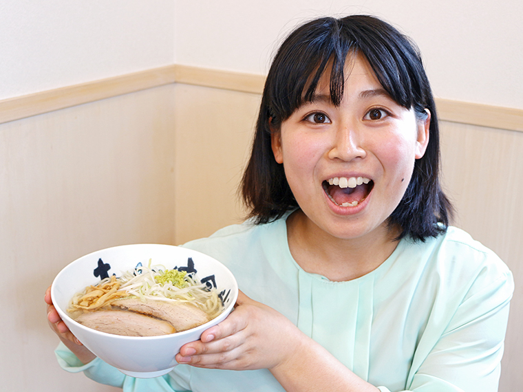 「山葵潮(わさびしお)ラーメン」(950円)