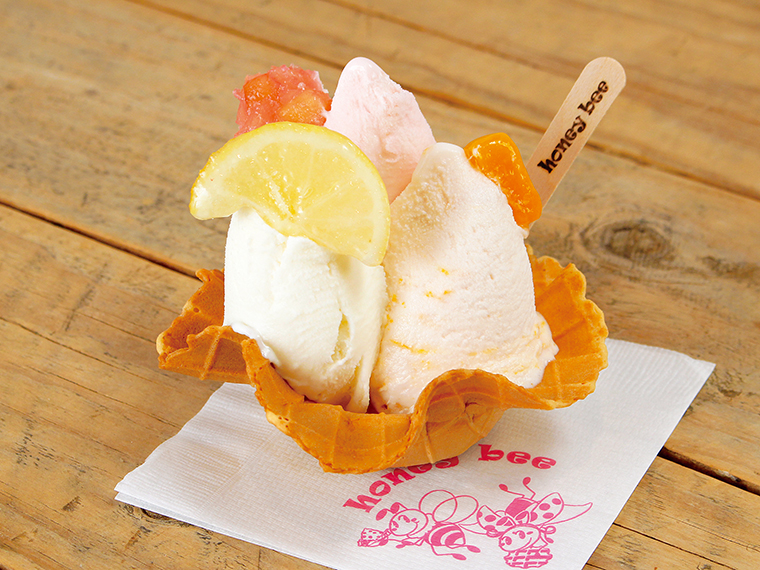 「ジェラート」(トリプル・750円)