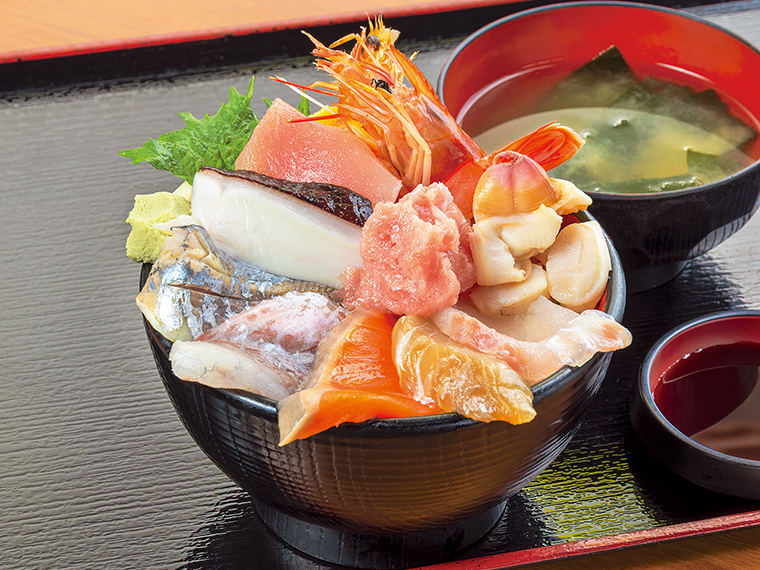「海鮮ちらし寿司」（1,200円）【寿司処 和（かず）】