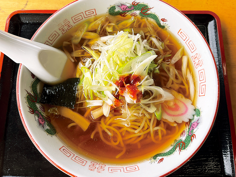 「天栄ネギラーメン」(830円)