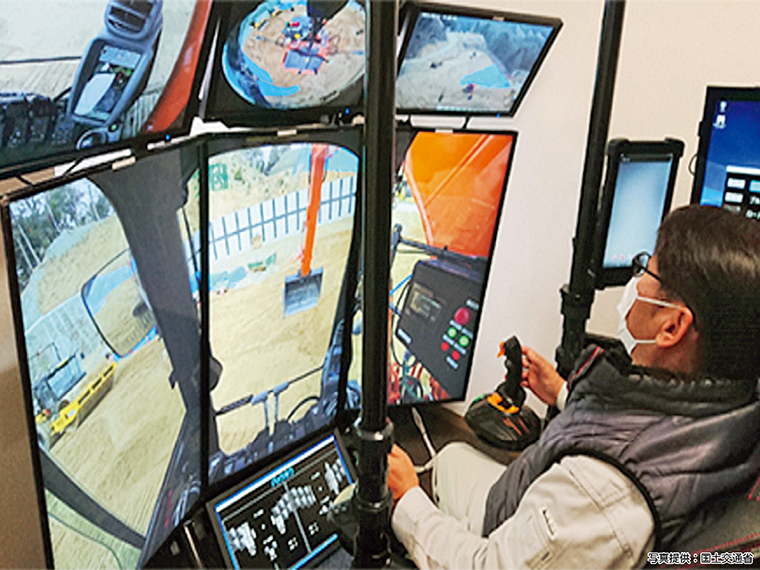 機械のIT化が進み遠隔操作も可能に