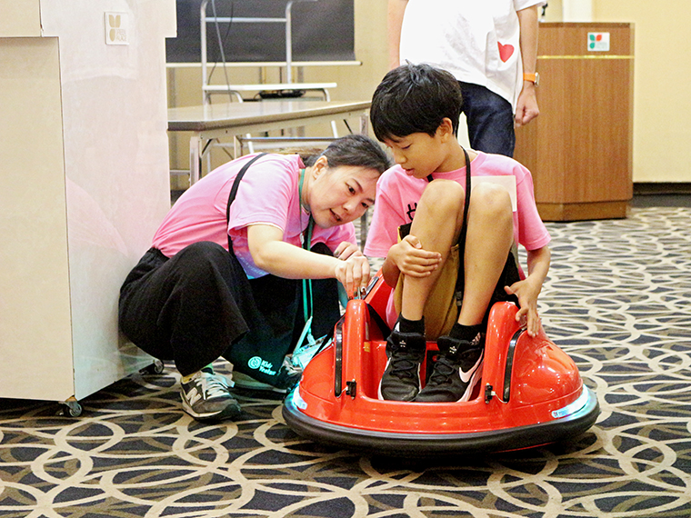 何事もトライ&エラー。光センサーで自動ブレーキが作動しました