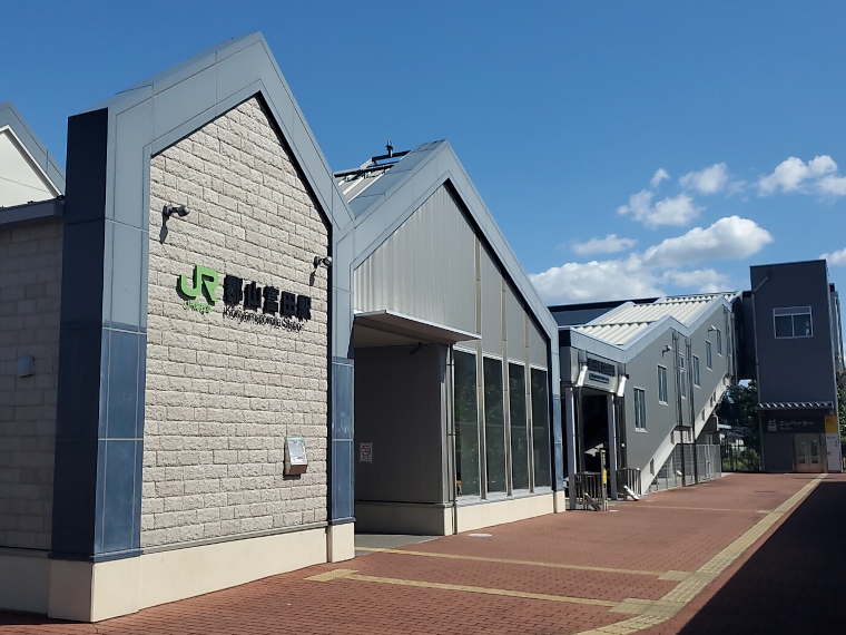 大昇楼さん来訪のために新設されたとさえ思える「JR郡山富田駅」