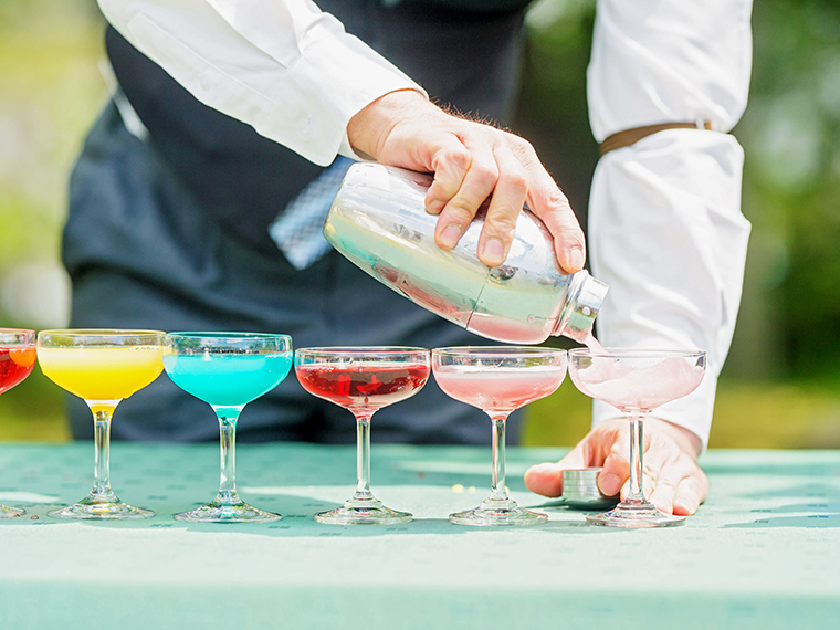 ノンアルコールカクテルなので車で楽に参加できるのもうれしい