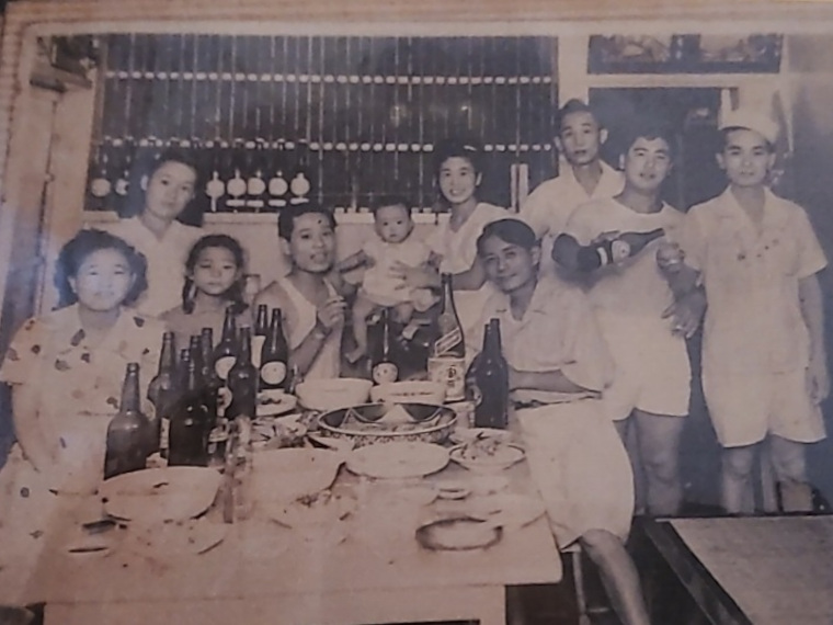 横浜市で創業した当時の写真