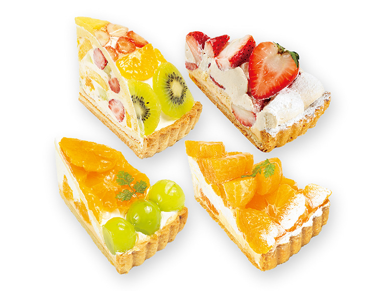 「12月のセレクション ボックス（フルーツズコット・とちあいかとロイヤルミルクティー・温州みかんとシャインマスカット・愛媛県産真穴みかん）」（税込3,000円）※お一人様1箱・無くなり次第終了