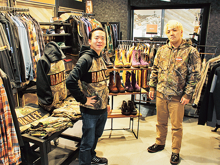 日本人目線で作られたブーツ「SPPN」の販売も。東北では希少な取扱店の1つ