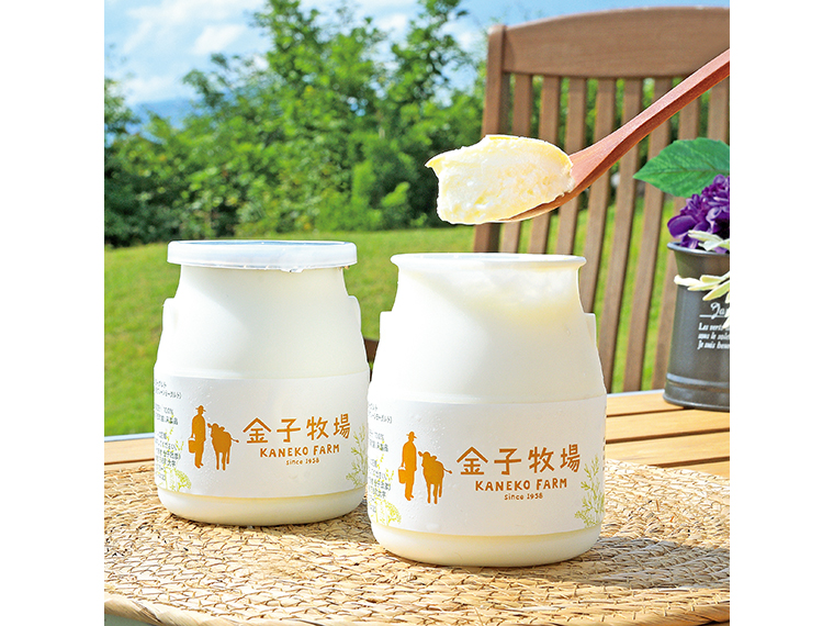 「ヨーグルト」（490円）【金子牧場】