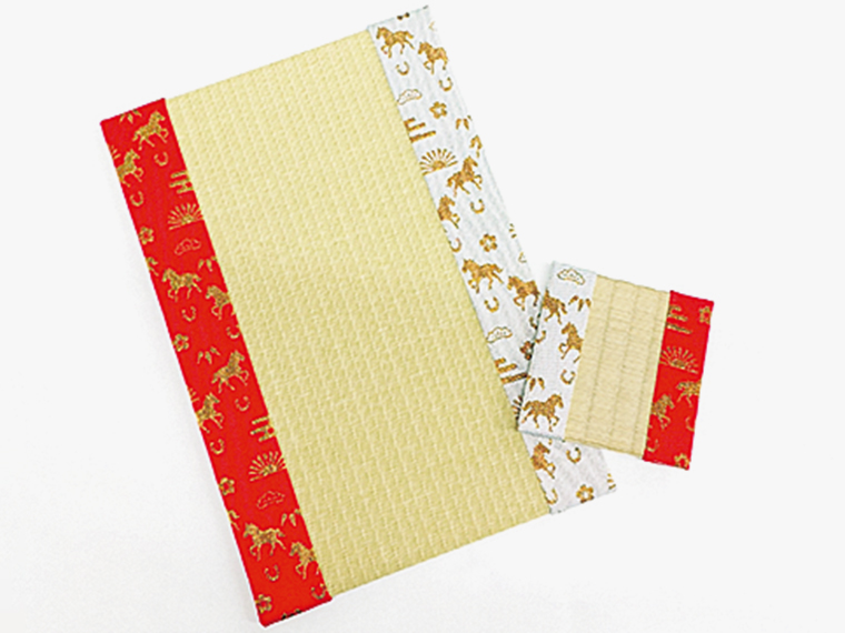 『（有）玉山畳店』「干支柄畳台座＆畳コースター」【2名様】