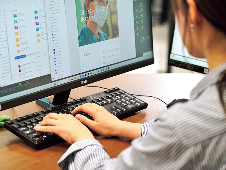 企画やデザイン制作を進める上では、日々のリサーチも欠かせない