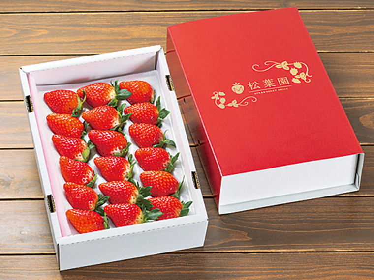 「完熟プレミアムいちご（とちおとめ3Lサイズ）」（5,800円）