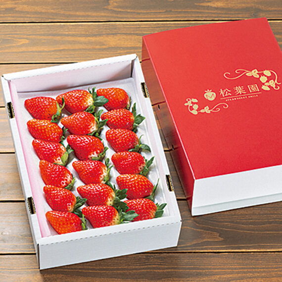 「完熟プレミアムいちご」（5,800円）【松葉園［伊達市］】