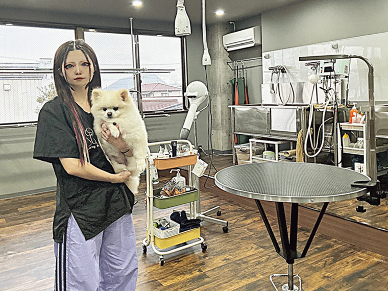 「ペットの個性を大切にしたケアを心掛けています」と語る店長