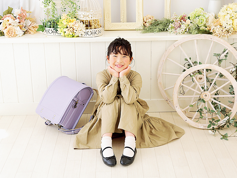 人気ブランド衣裳も追加料金なしで選べる！今だけのかわいい笑顔を記念に残そう