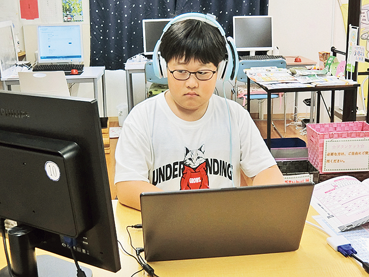 ジュニア・プログラミング検定やMOSの試験を通い慣れた教室で受験できる