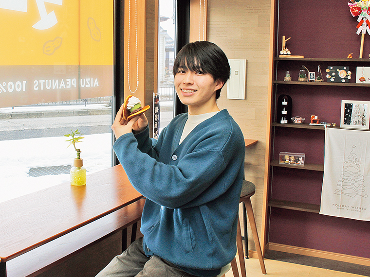 「期間限定の商品開発にも精力的に取り組んでいるそうなので、SNSで最新情報をチェックしたいです！」by.尊