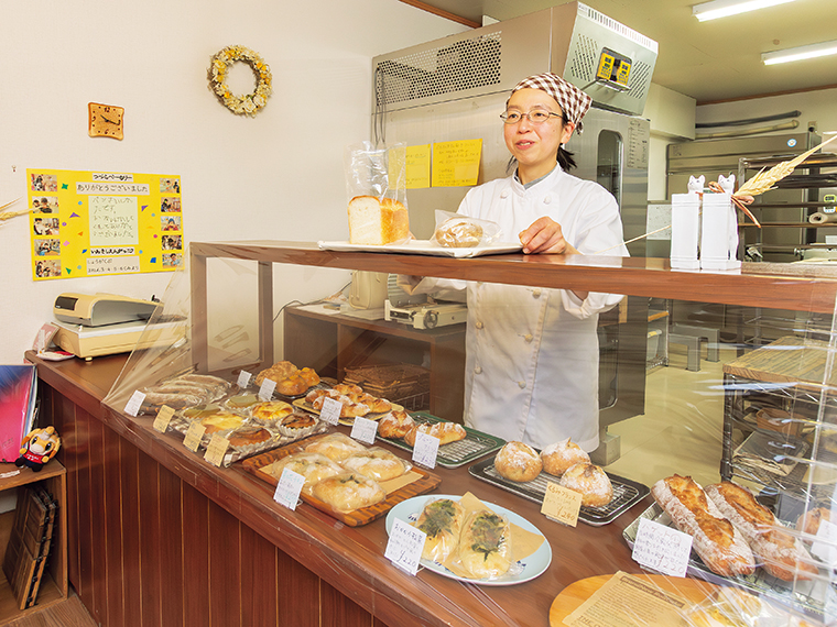 パンは時期によって品ぞろえが変わり、違った味わいを楽しめる。「いつも真面目に、丁寧に作っていて素晴らしい」と常連客が絶賛するほど愛されている