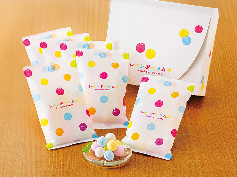 『UHA味覚糖』「レインボーラムネ」通常版1箱（6袋入り）【3名様】