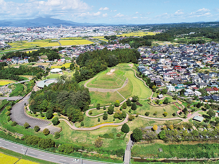 東北最大級の前方後方墳を間近で観賞しよう
