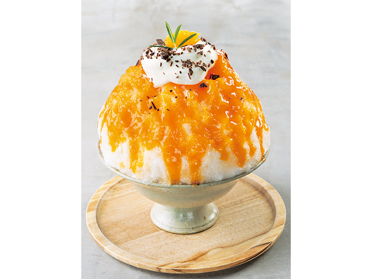 シトラスの爽やかさが気持ちを明るくする「グレープフルーツとレアチーズ」（1,600円）※6月末頃まで提供