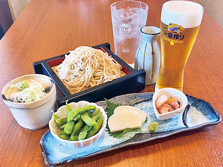 【そば香房 佐吉　八木田店】晩酌セット（1,800円）