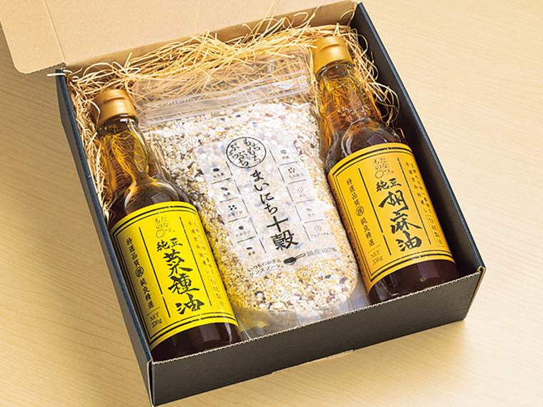 「おうちごはんの極み！五感で味わうオイル＆雑穀セット」（3,672円）【たなつものカンパニー［二本松市］】
