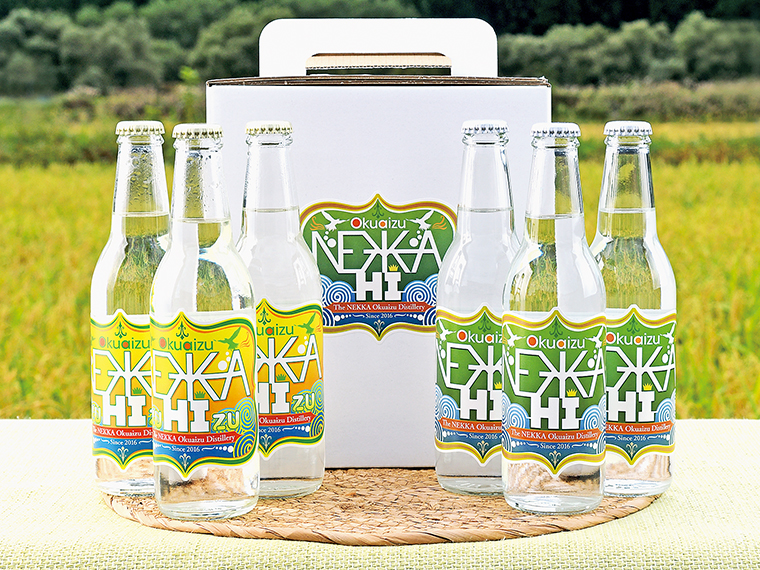 「焼酎ハイボール「ねっかHI（ハイ）」セット」（3,190円）【合同会社ねっか［只見町］】