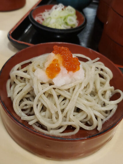 いくらおろしからスタート
