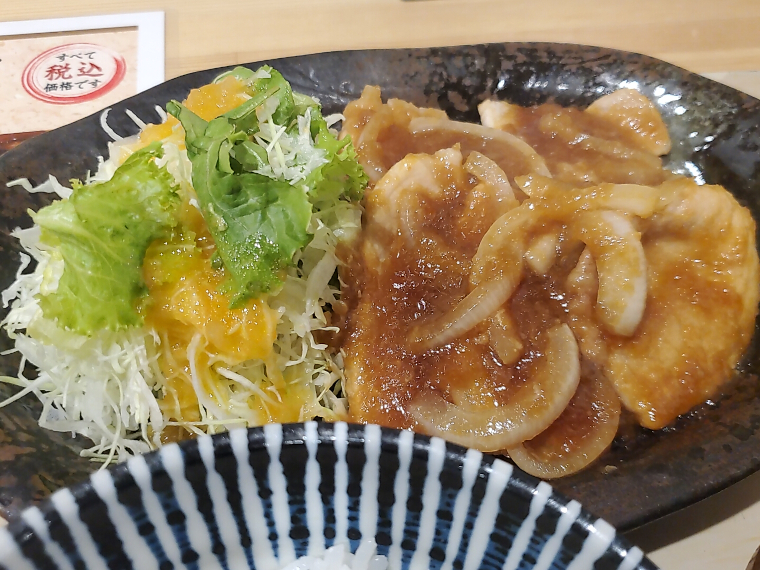 1番人気は「豚ロース肉のしょうが焼き定食」（1,180円）