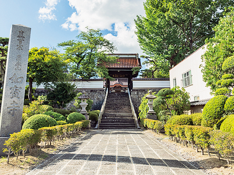 郡山市民に広く親しまれ、堂前町を静かに見守る如寶寺。四季折々に訪れたい