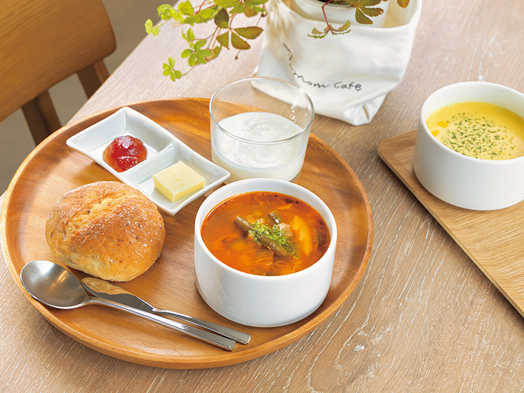 「モーニングセット」（680円）※プラス100円でコーヒー・紅茶付きに【モーニングタイム】8：00～11：00