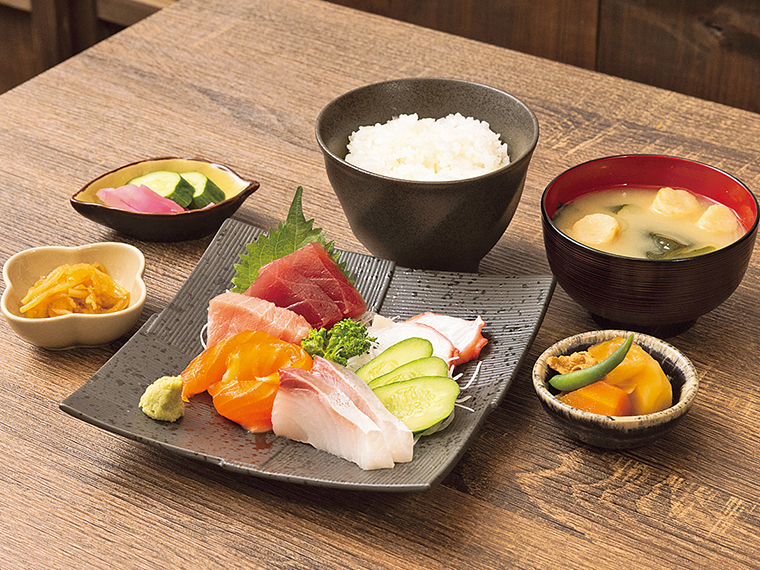 「お刺身定食」（1,500円）
